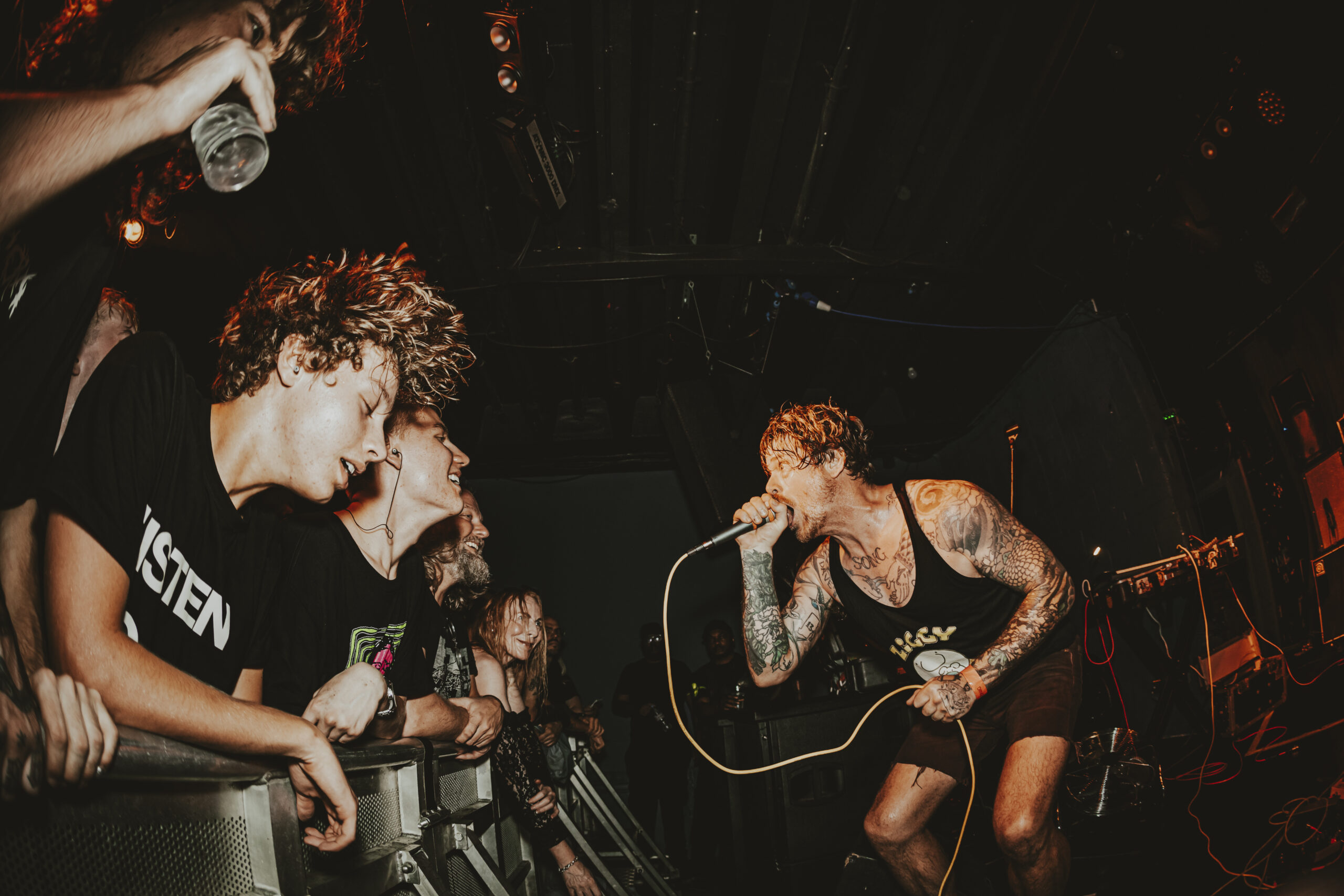 Crowd at a Osees show